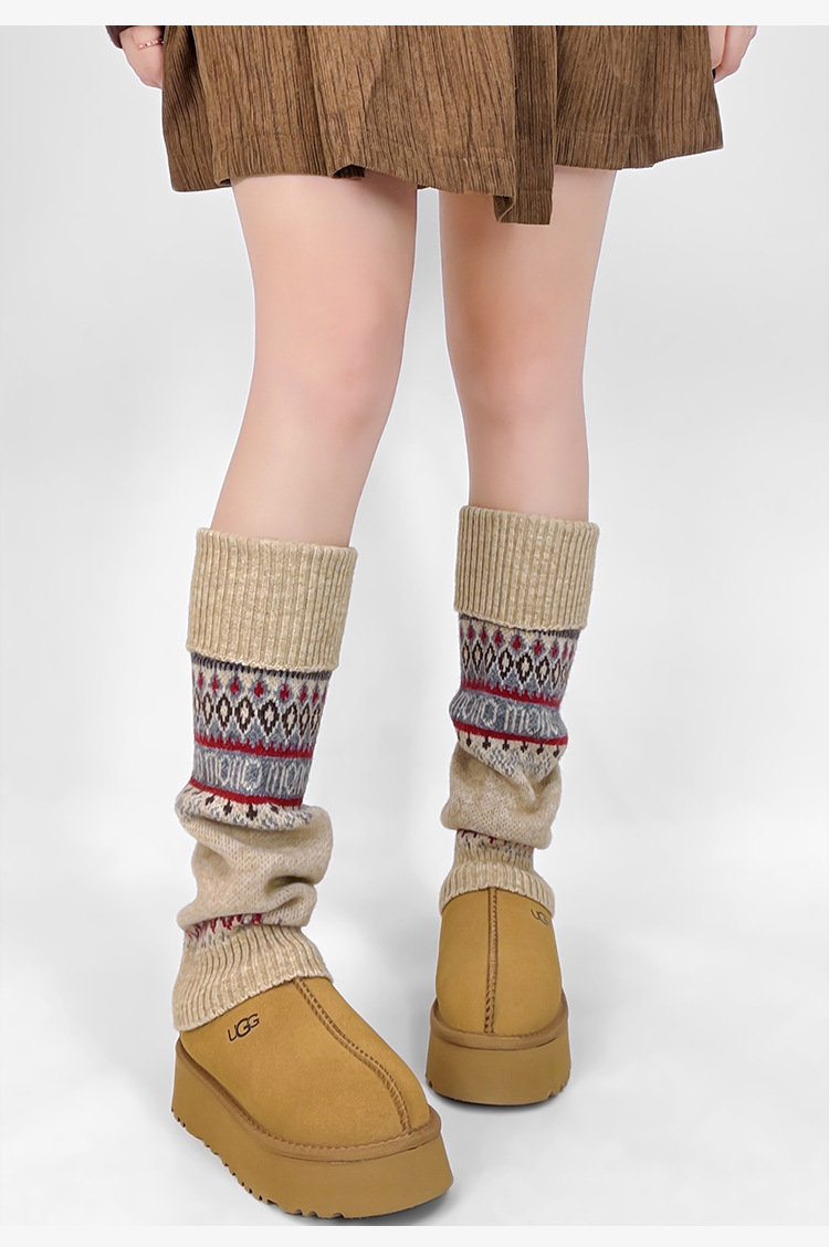 New Women's Knitted Leg Warmer – обзор и цена Boot Sock Slouchy