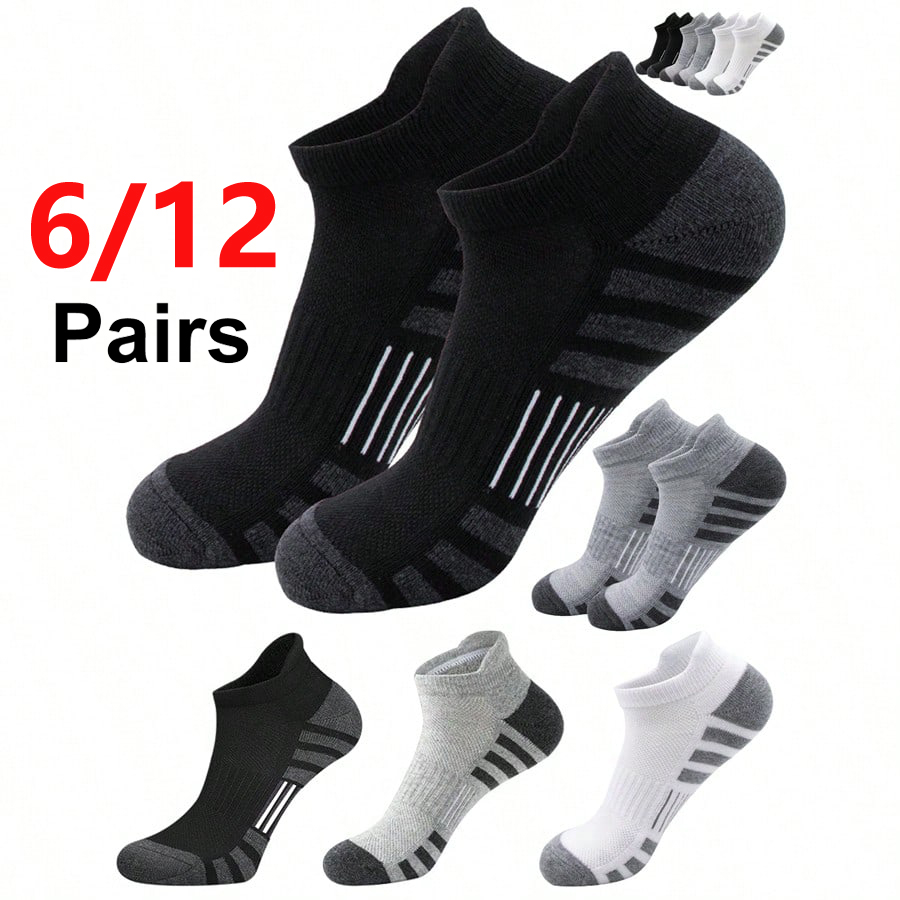 6/24 Pairs Cushioned Breathabl – обзор и цена Athletic Sock Cushion