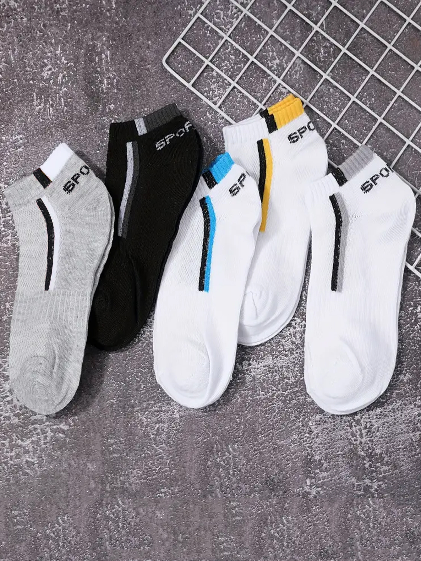 30Pairs Men's Mesh Breathable  – обзор и цена Ankle Sock Low Cut