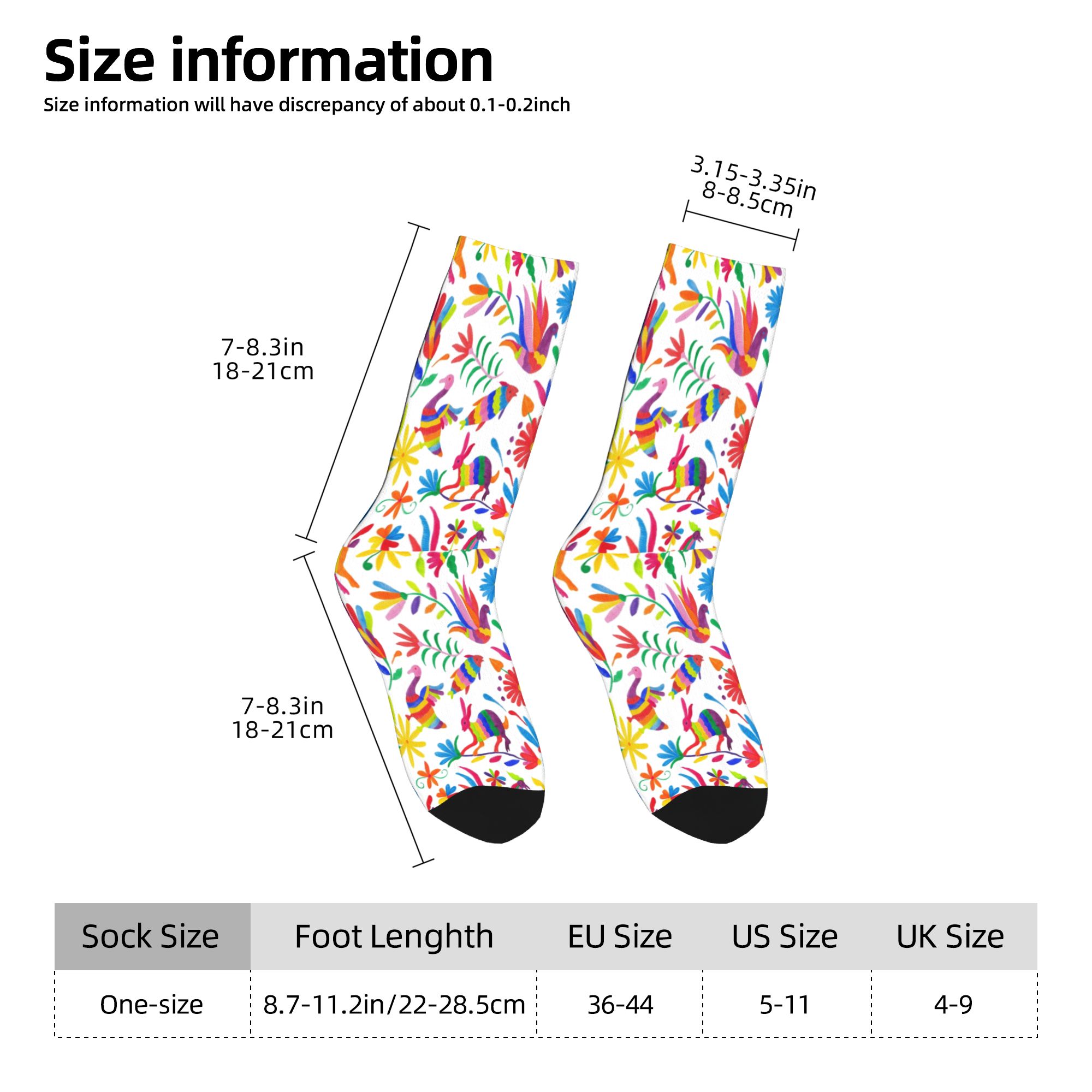 Custom Otomi Folk Mexican Art  – обзор и цена Dress Sock Men