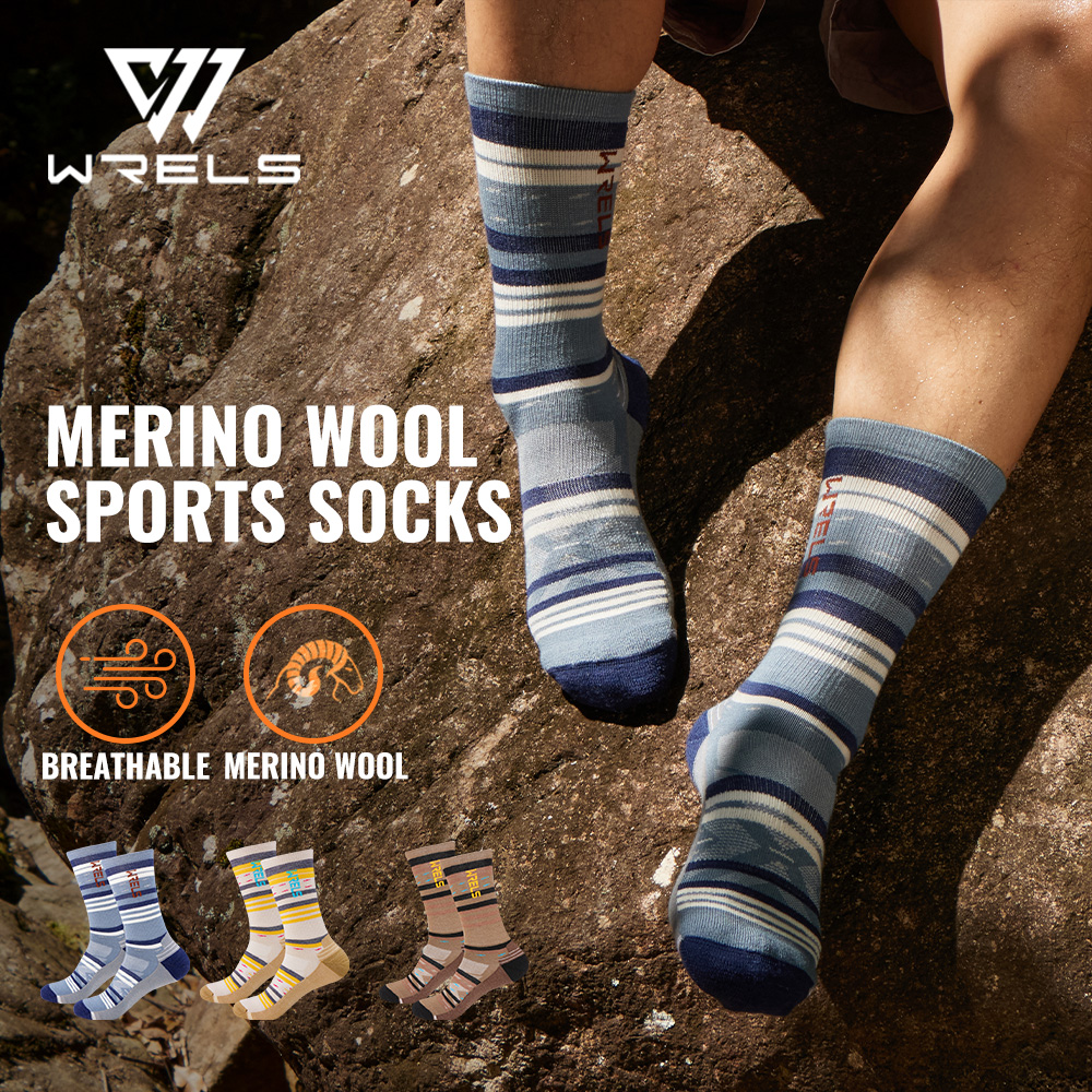WRELS 1/2/3pairs Merino Wool S – обзор и цена Wool Hiking Sock