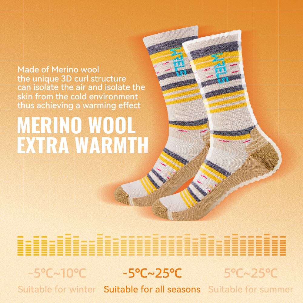 WRELS 1/2/3pairs Merino Wool S – обзор и цена Wool Hiking Sock