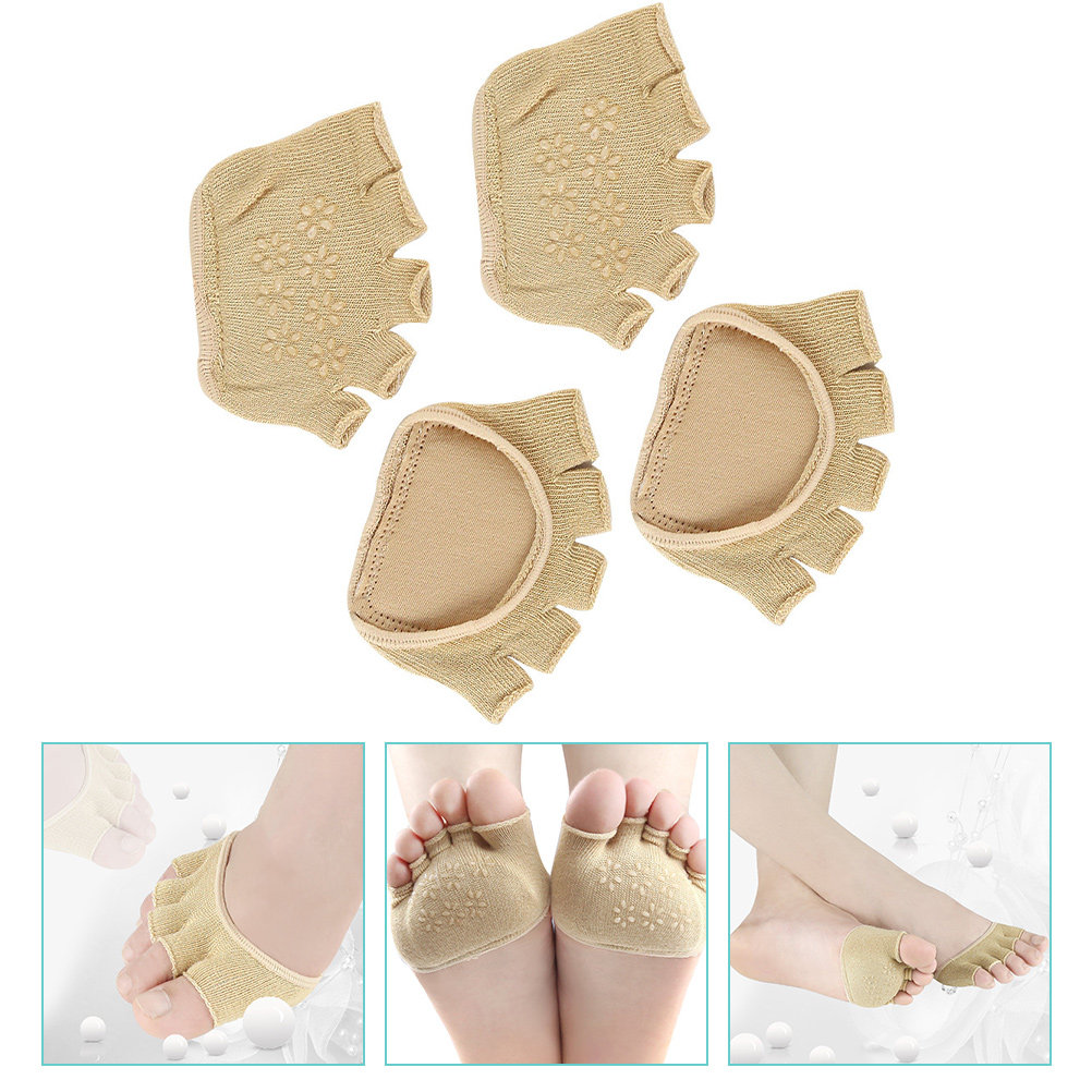 2Pairs Cotton Toeless Yoga Soc – обзор и цена Grip Sock Yoga