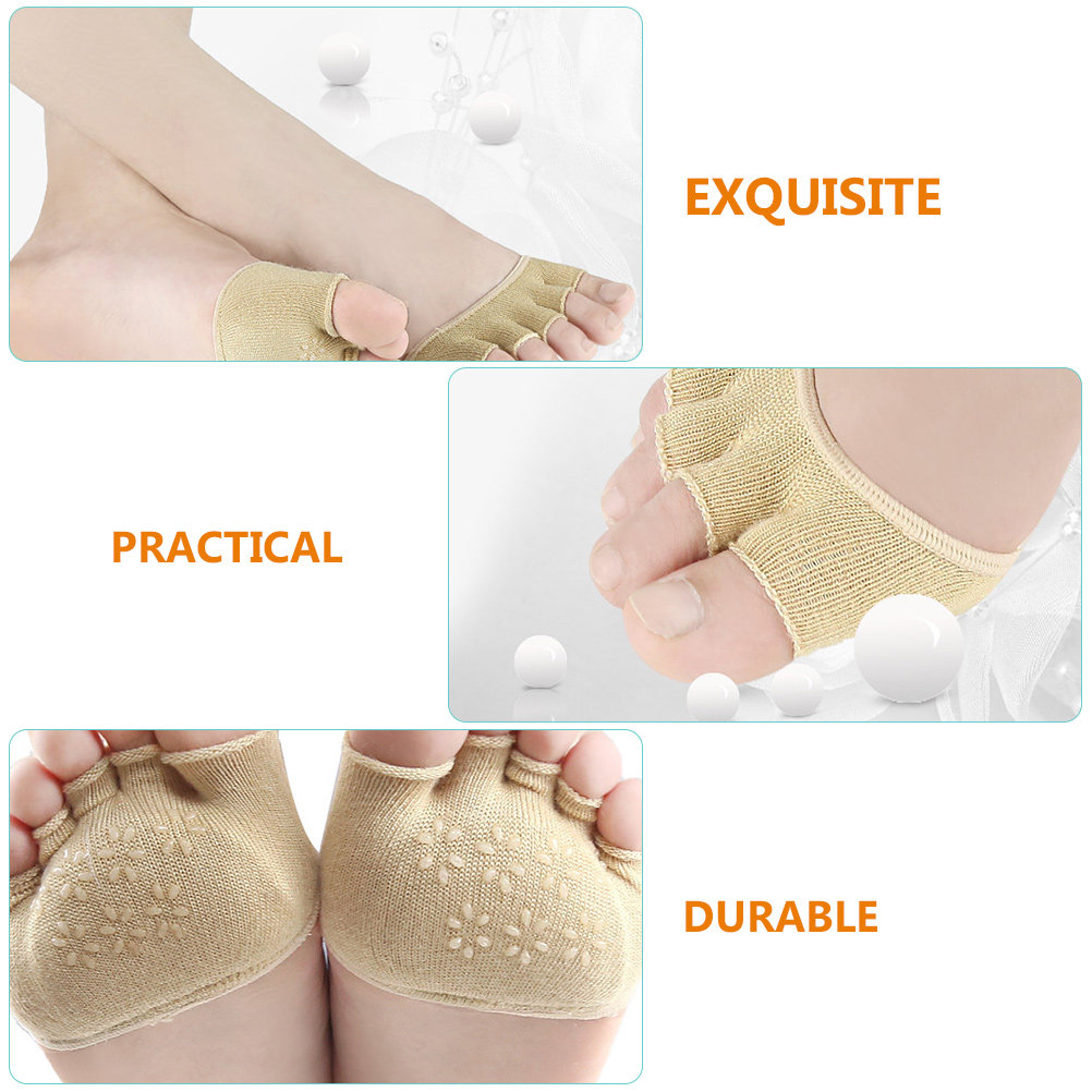 2Pairs Cotton Toeless Yoga Soc – обзор и цена Grip Sock Yoga