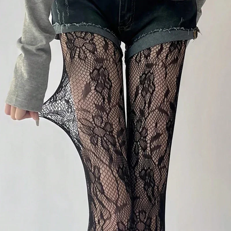 Gothic Fishnet Tights Women Sh – обзор и цена Tights Pantyhose Sheer