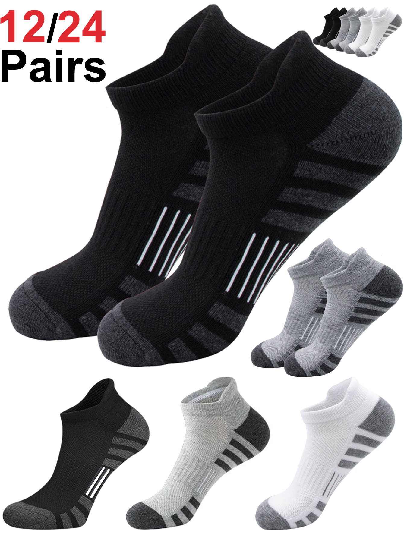 Unisex Cushioned Breathable An – обзор и цена Athletic Sock Cushion