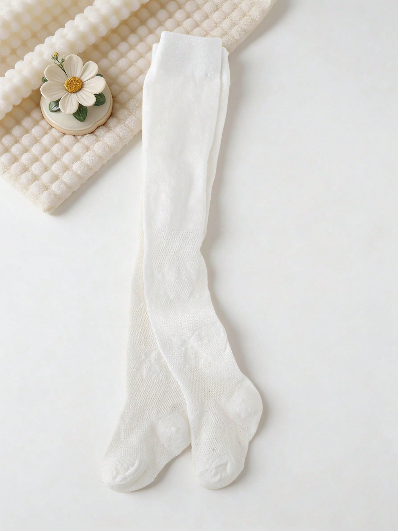 3/1 Pcs Girls White Bow Print  – обзор и цена Tights Pantyhose Sheer