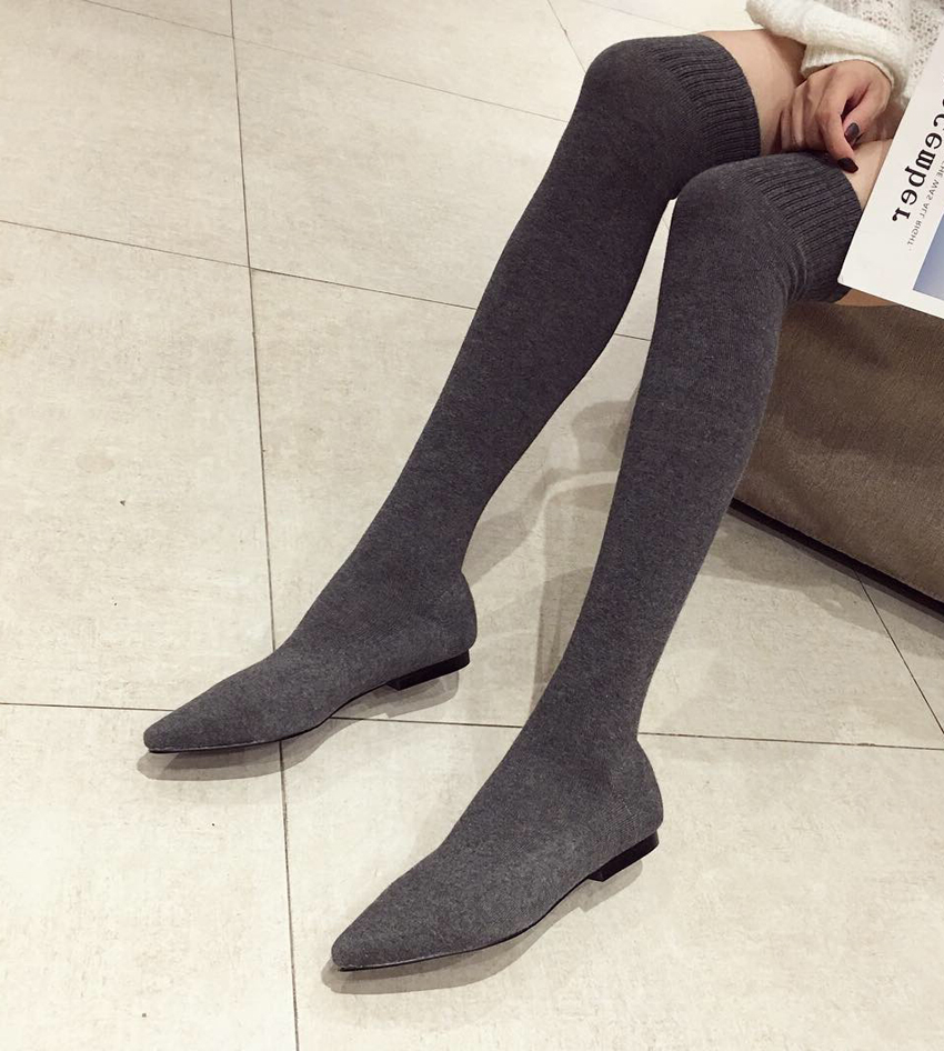 AIYKAZYSDL 2024 Autumn Kitten  – обзор и цена Boot Sock Slouchy
