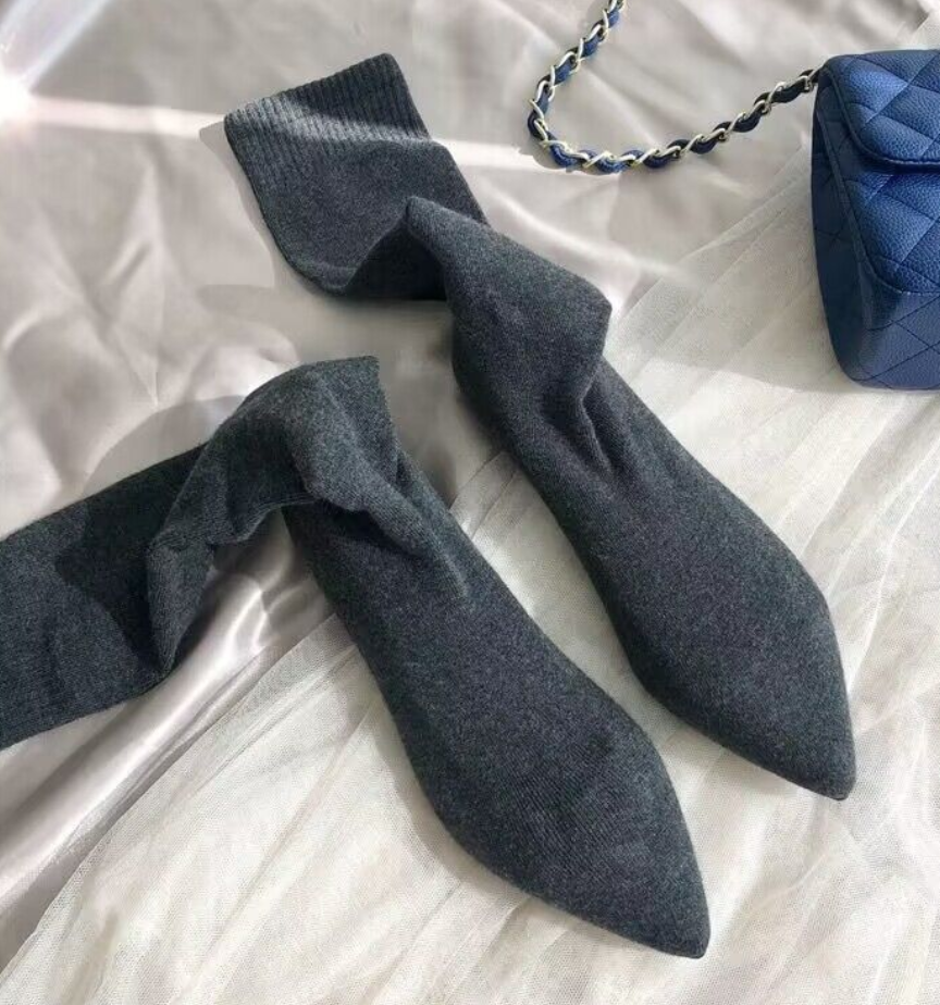 AIYKAZYSDL 2024 Autumn Kitten  – обзор и цена Boot Sock Slouchy