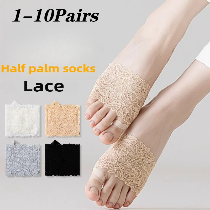 1-10Pairs Women Lace Loafer So – обзор и цена Invisibility Sock Loafer