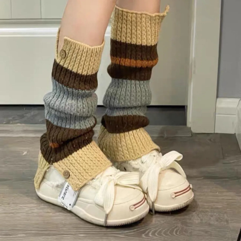 New ​Y2K Knitted Leg Warmers V – обзор и цена Boot Sock Slouchy