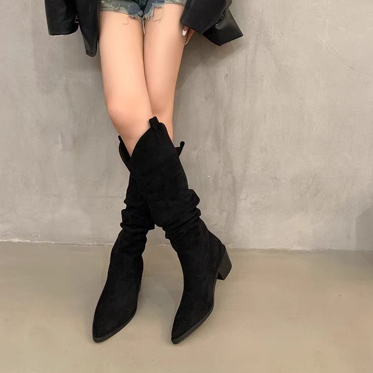 Long boots 2026 French retro c – обзор и цена Knee High Sock Women