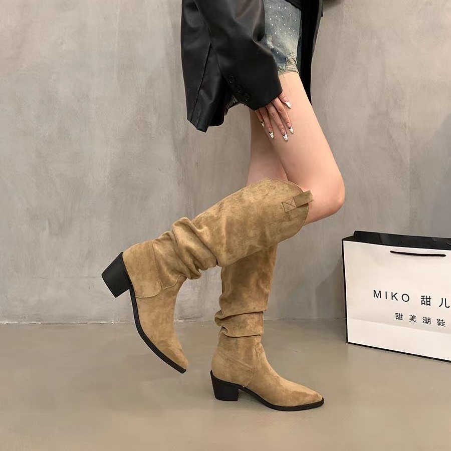 Long boots 2026 French retro c – обзор и цена Knee High Sock Women