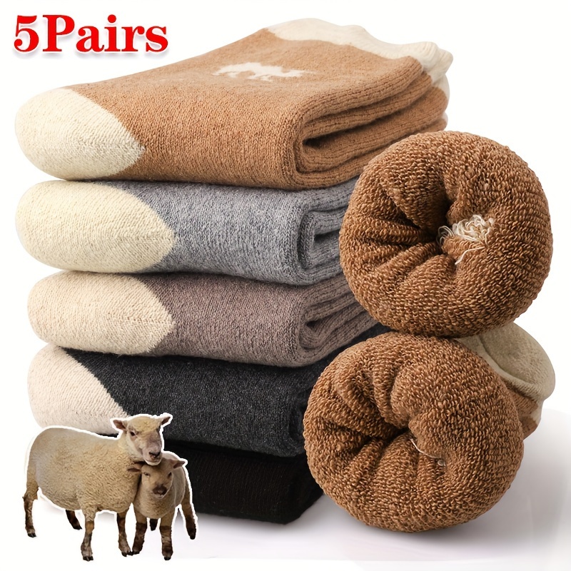 5 Pairs Thermal Winter Socks T – обзор и цена Thermal Sock Winter