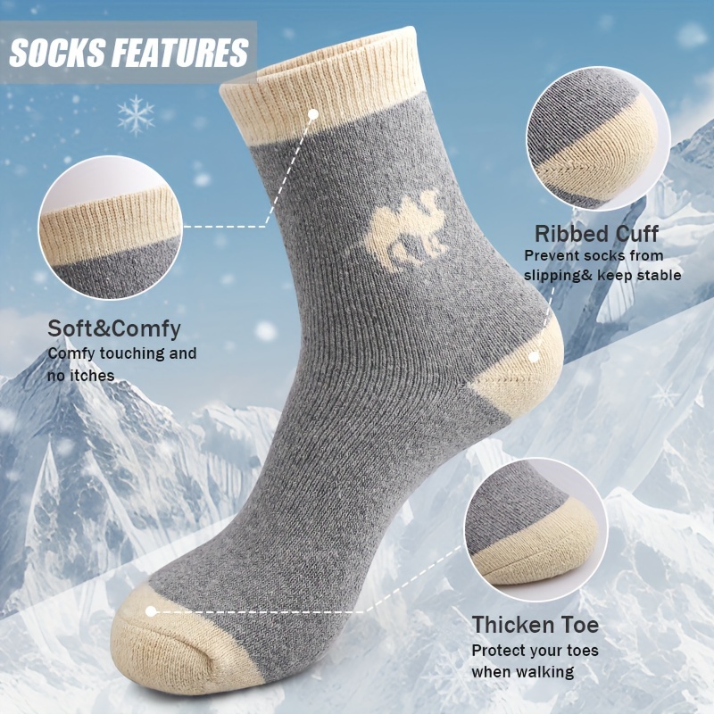 5 Pairs Thermal Winter Socks T – обзор и цена Thermal Sock Winter