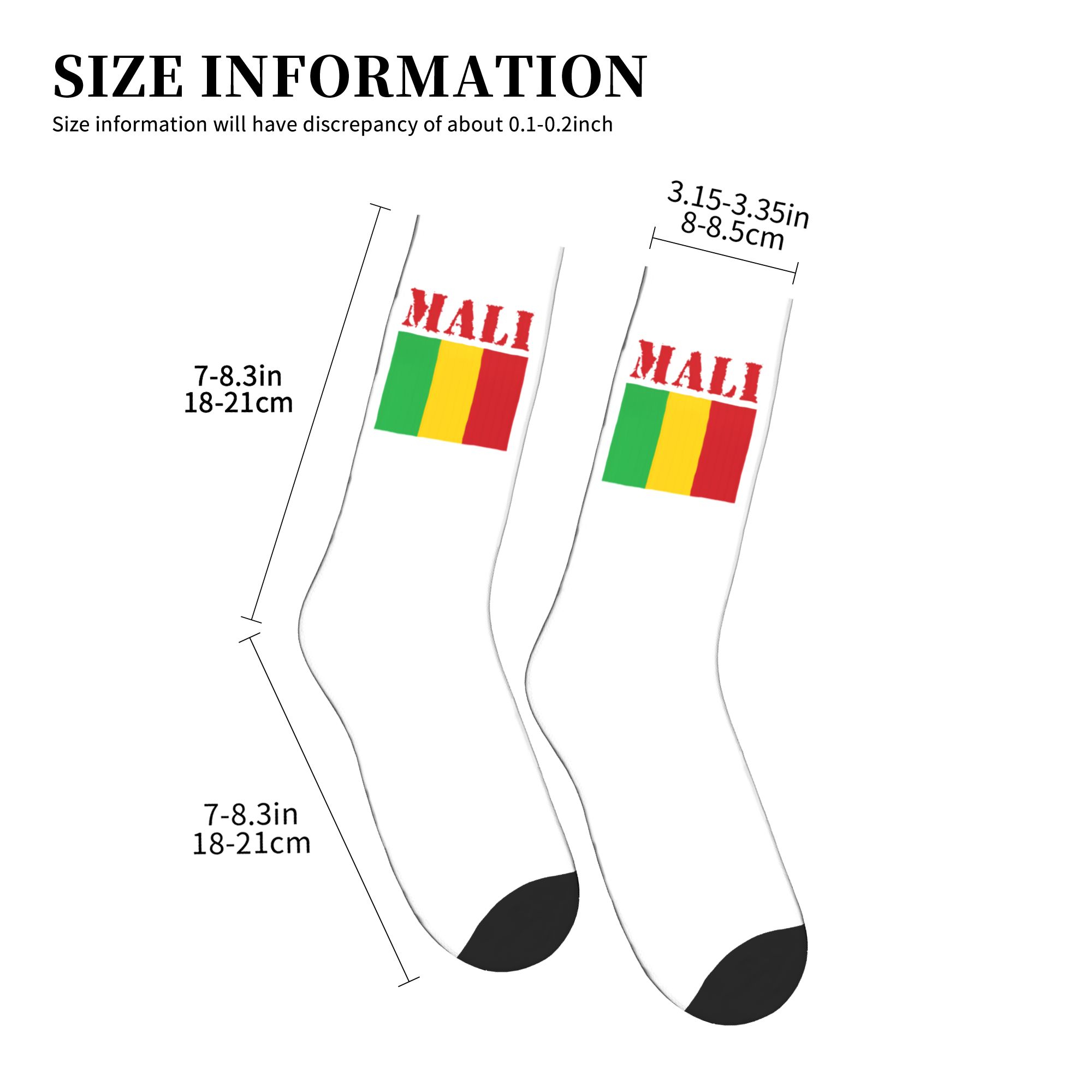 Mali Flag Dress Socks Men's Wo – обзор и цена Dress Sock Men