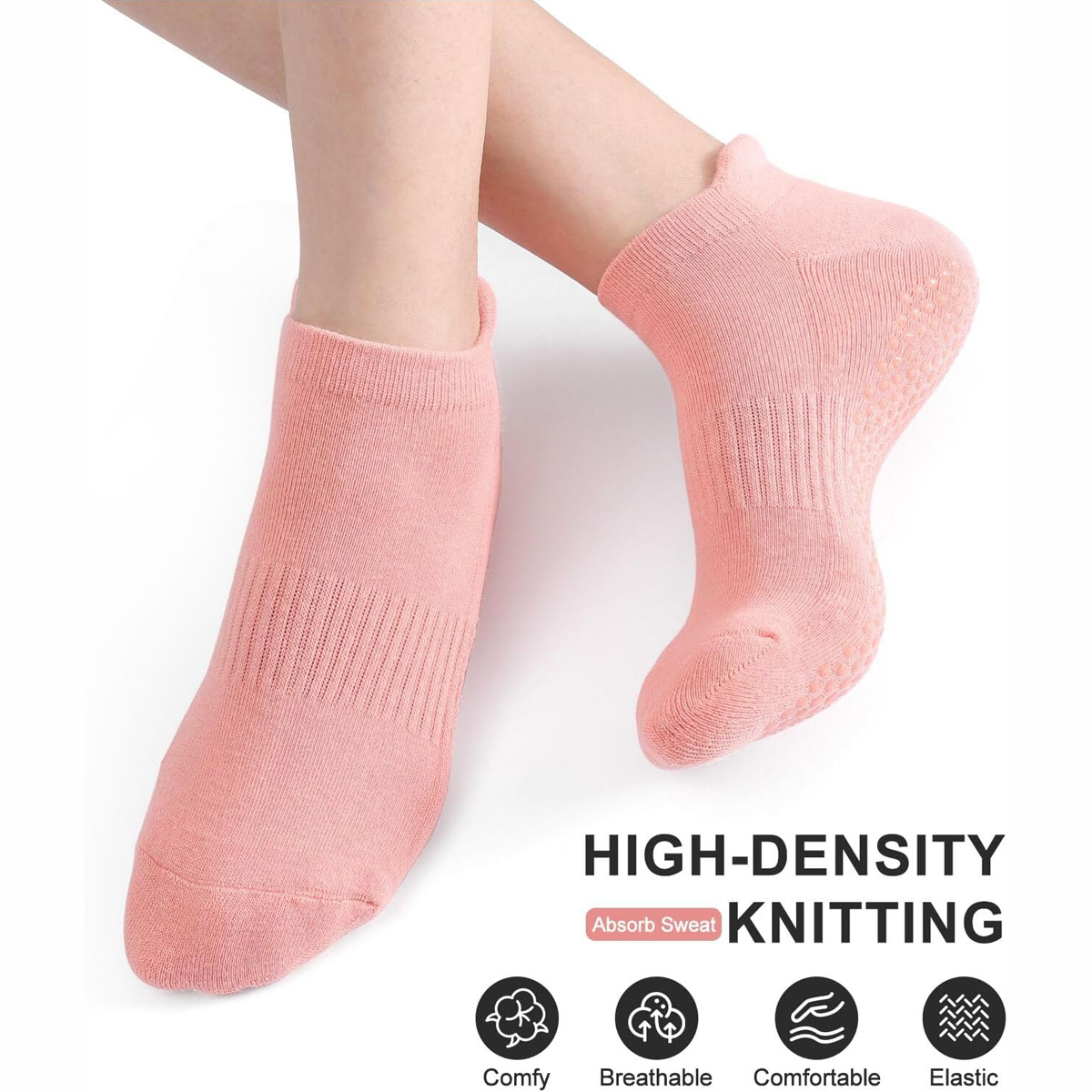 6 Pairs Yoga Socks for Women P – обзор и цена Grip Sock Yoga