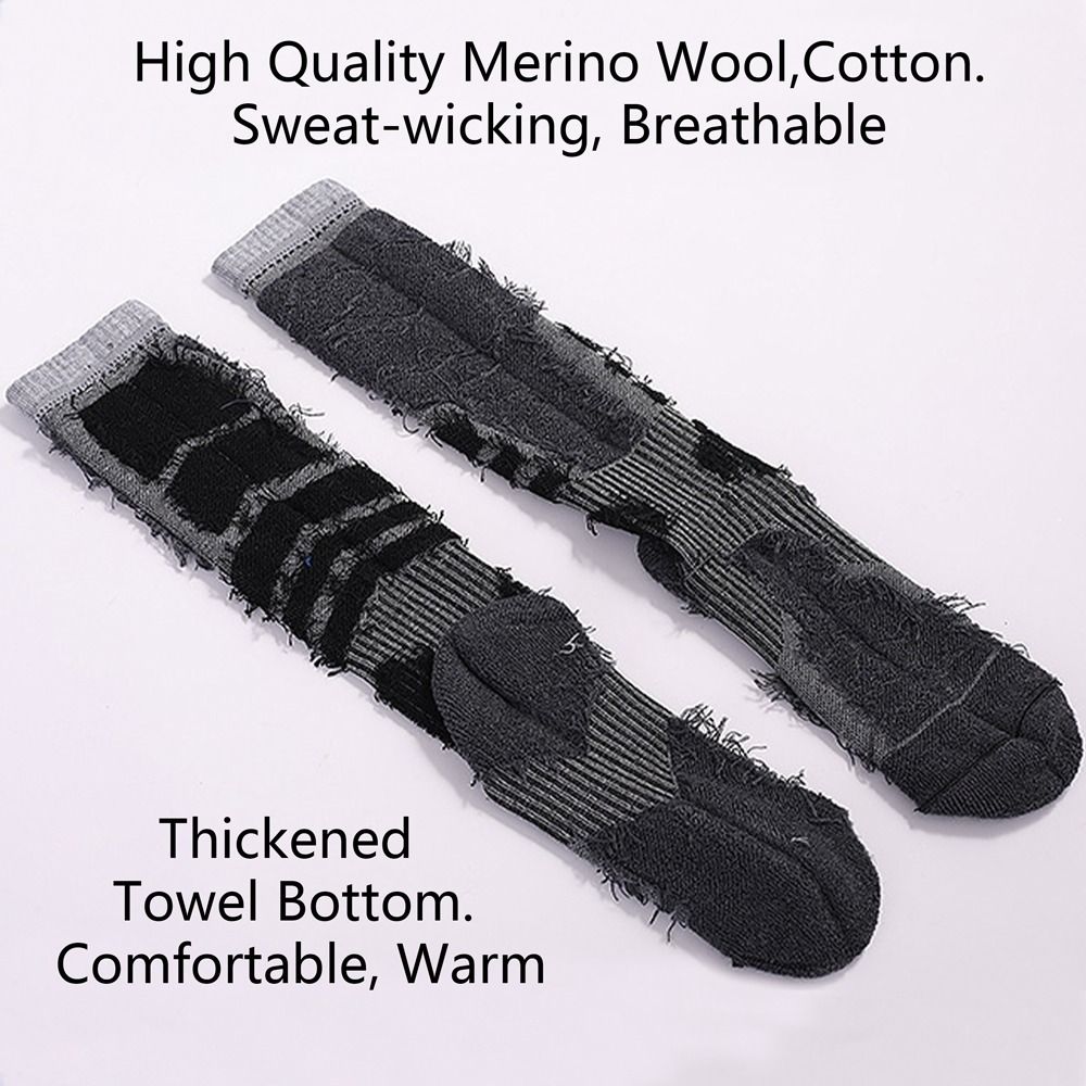 Thickened Merino Wool Outdoor  – обзор и цена Wool Hiking Sock