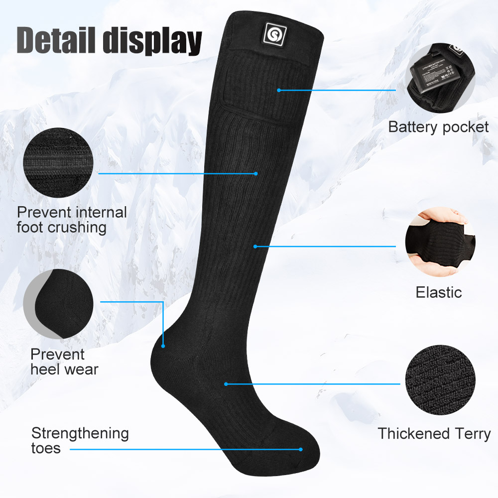 SAVIOR Heated Winter Thermal H – обзор и цена Thermal Sock Winter