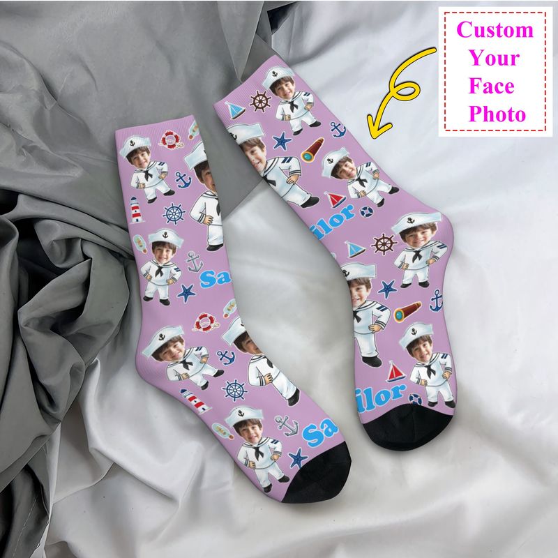 Funny Sailor Nautical Captain  – обзор и цена Dress Sock Men
