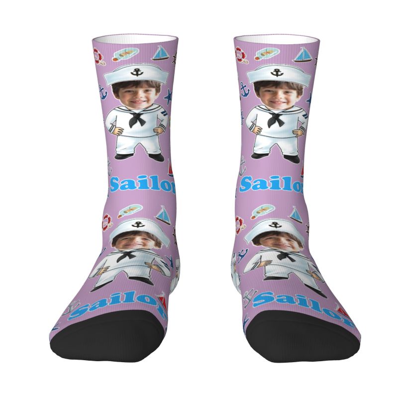 Funny Sailor Nautical Captain  – обзор и цена Dress Sock Men