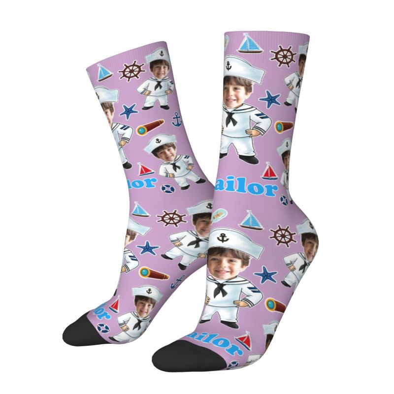 Funny Sailor Nautical Captain  – обзор и цена Dress Sock Men