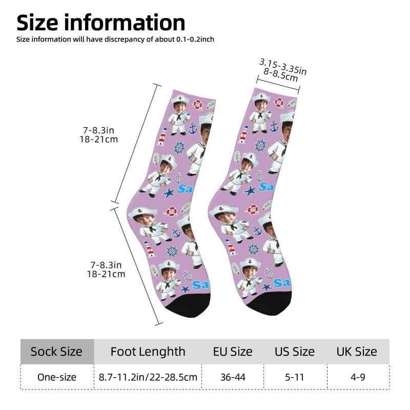 Funny Sailor Nautical Captain  – обзор и цена Dress Sock Men