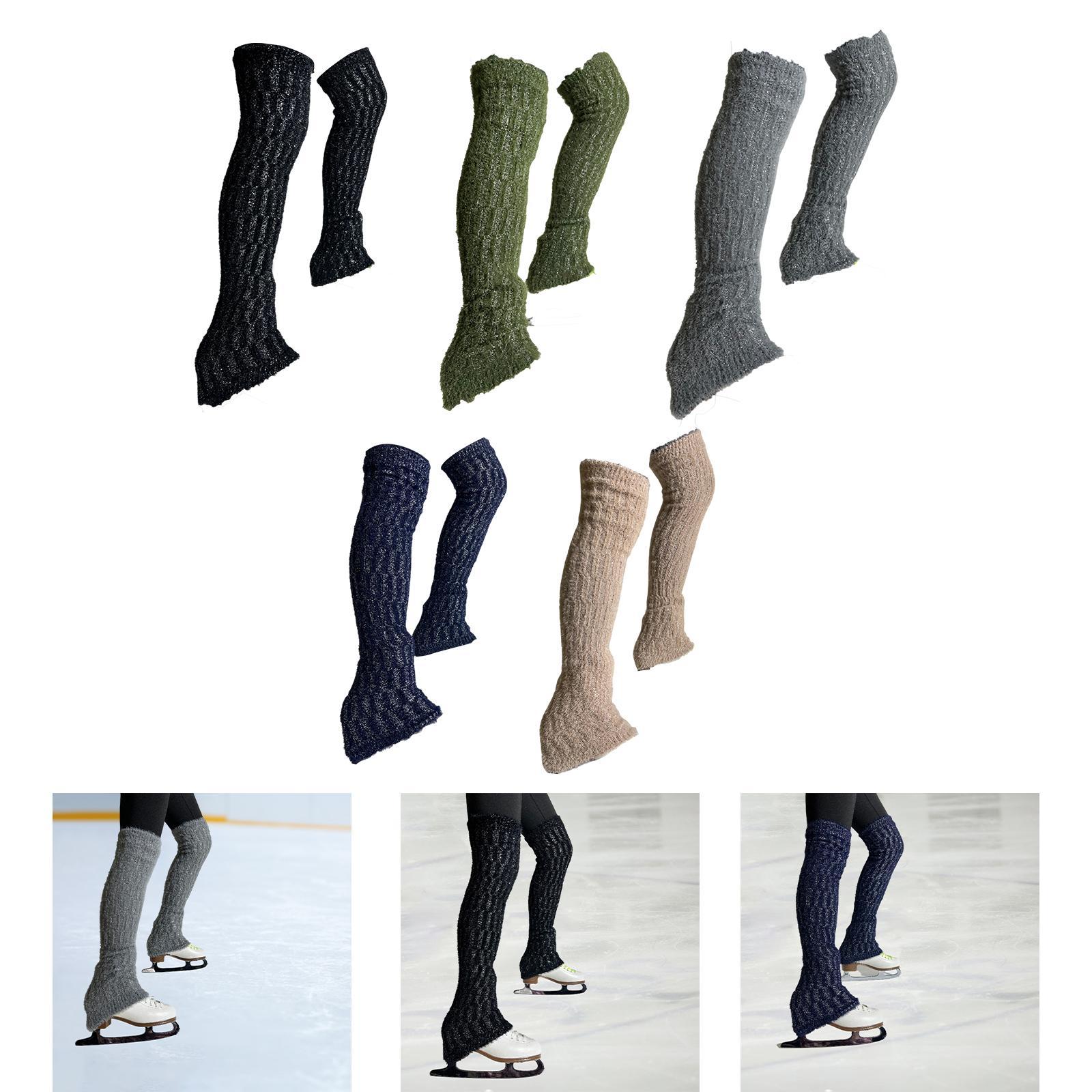 Ice Figure Skating Leg Warmers – обзор и цена Thermal Sock Winter