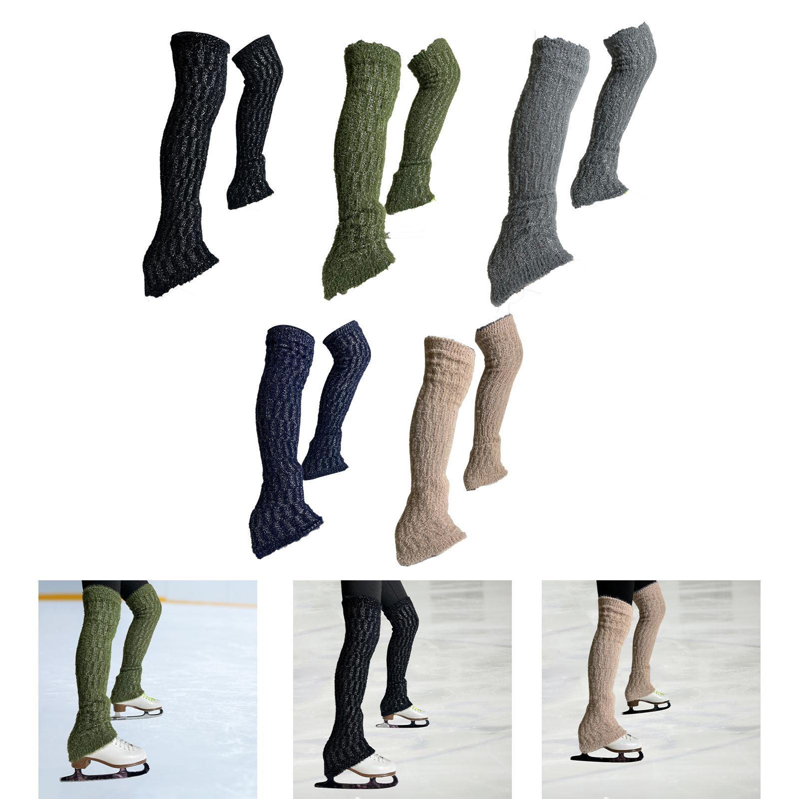 Ice Figure Skating Leg Warmers – обзор и цена Thermal Sock Winter