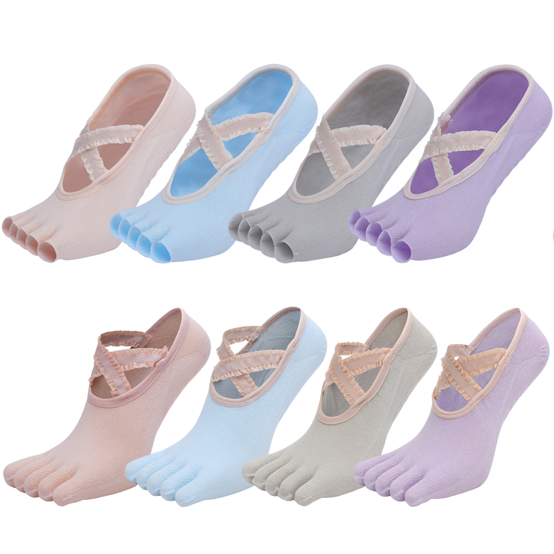Five Finger Yoga Socks Lace Cr – обзор и цена Grip Sock Yoga
